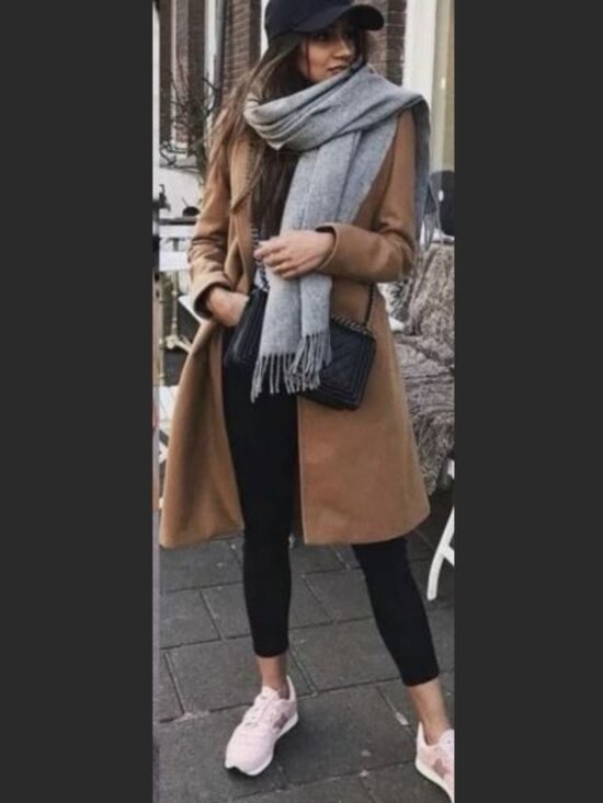 Jackets & Blazers - NWT Women’s Camel Double Sided Wool Coat with Hood Winter Overcoat